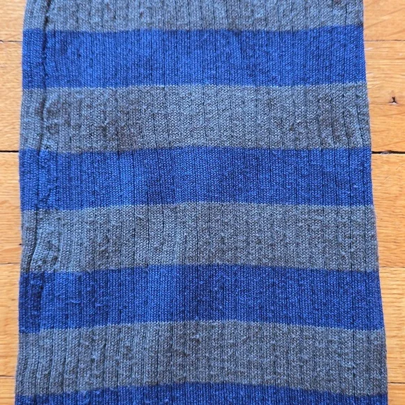 Poof, Ribbed Knit Bodycon Tunic Top, EUC, Navy & Olive, Women's S - Picture 5 of 11